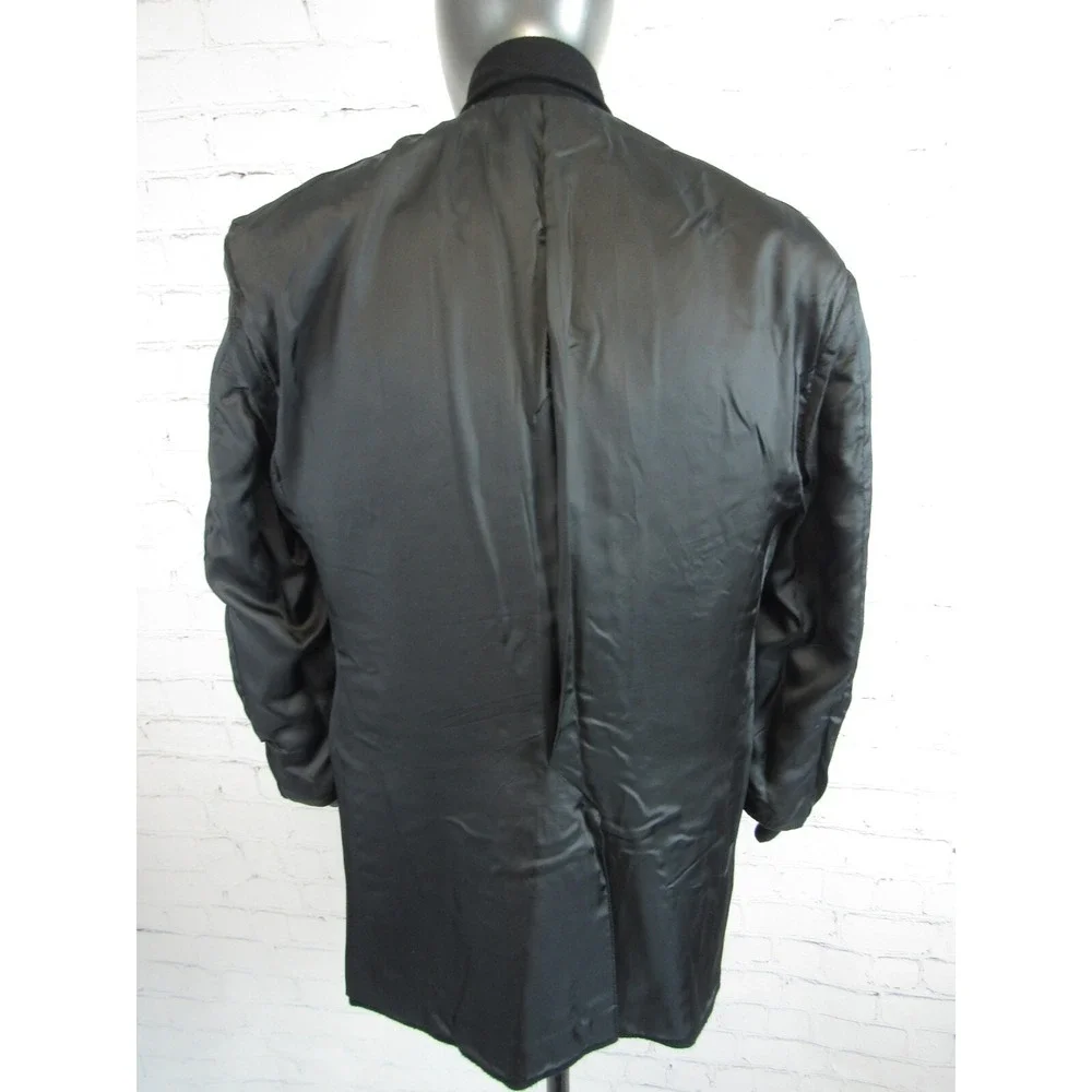 Hickey Freeman Men's Boardroom Blazer Black 100% Camel Hair Size 40R